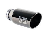 أطراف عادم aFe MACHForce XP SS-304 EXH مقاس 4 بوصات × 6 مخارج × 15 لترًا (كروم أسود)